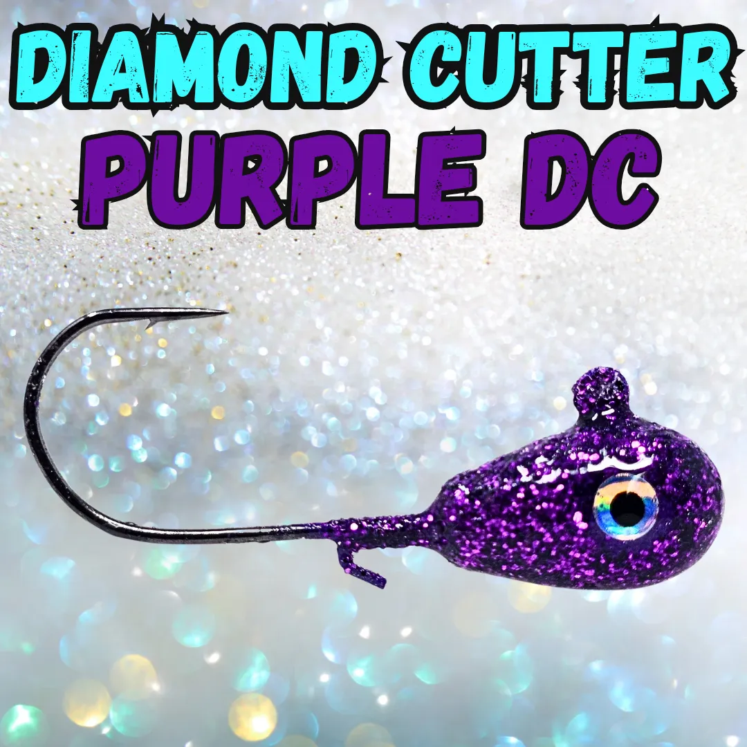 DC Sparkle Purple Jig - 3 Pack