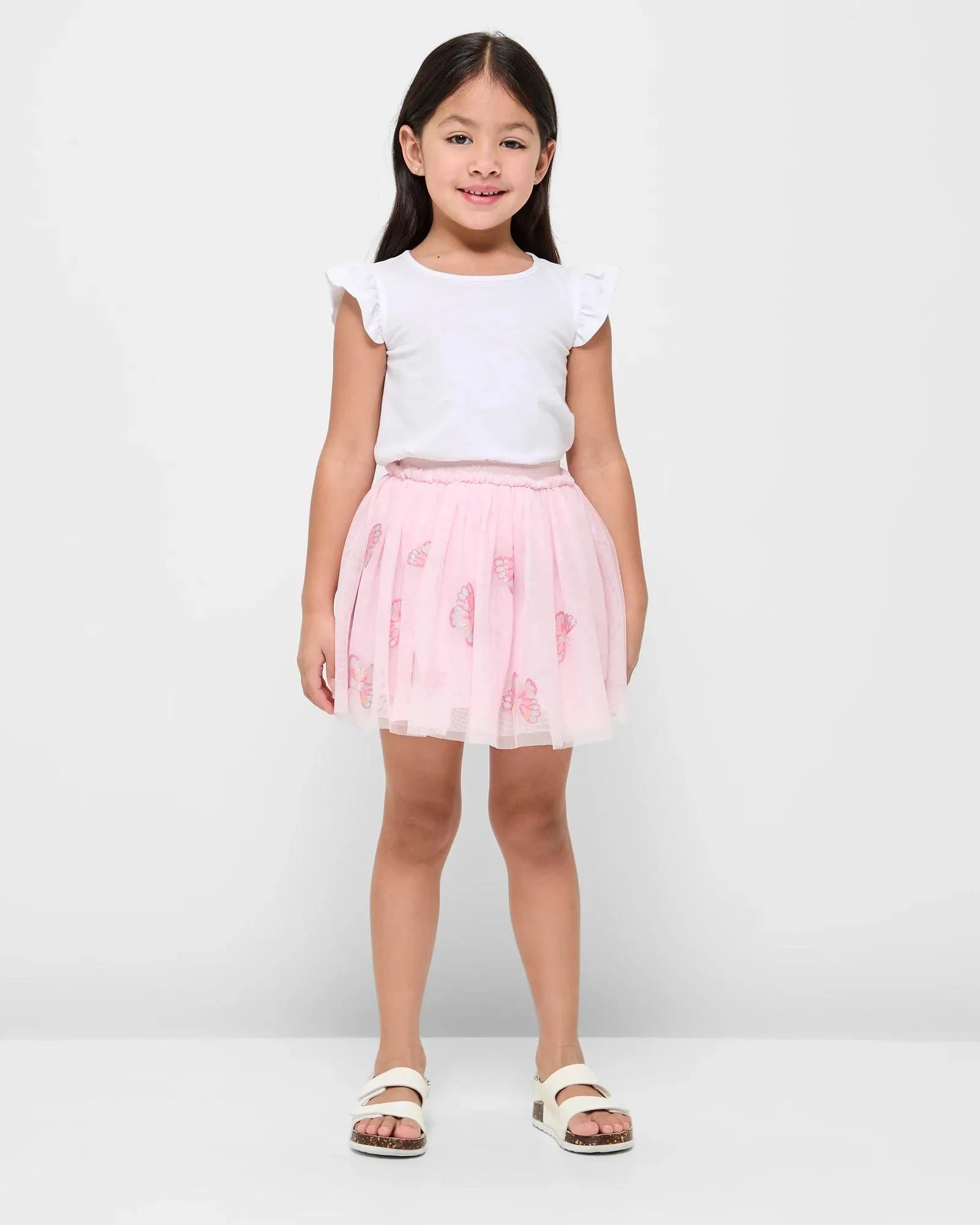 popular  Butterfly Glitter Tulle Skirt