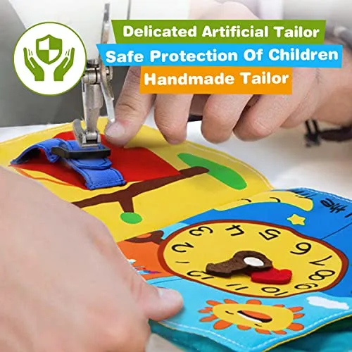 Quiet Book, baby book, feel book baby books cloth book baby book play book for learning everyday skills