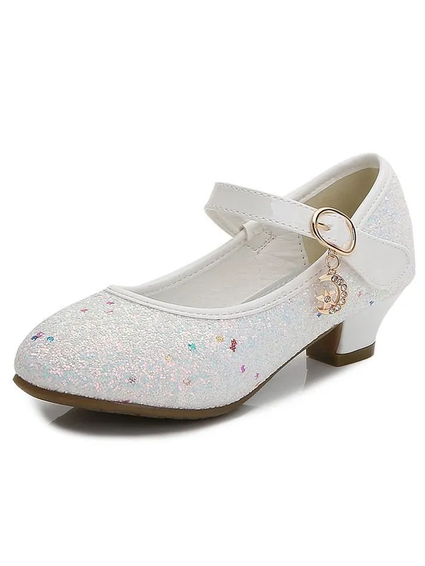 White Glitter Unicorn Shoes by Liv and Mia