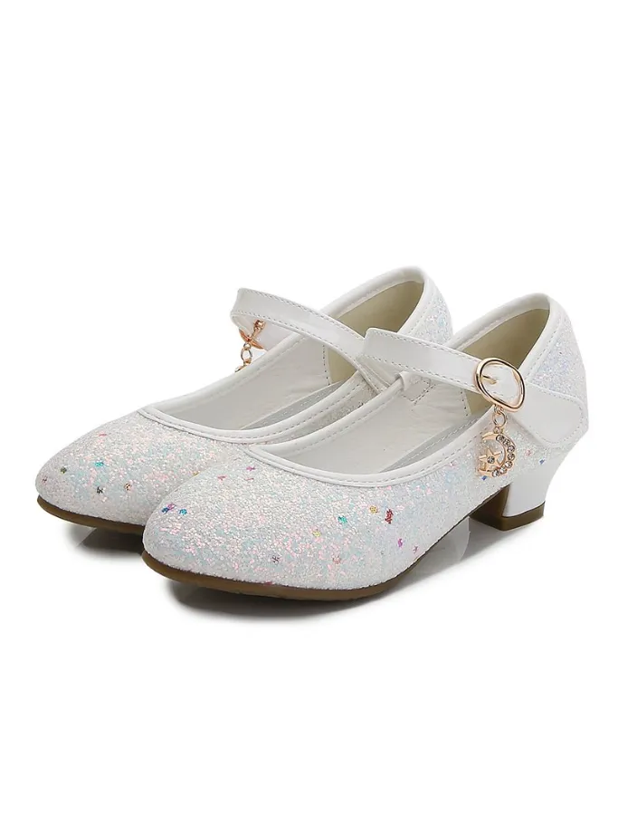 White Glitter Unicorn Shoes by Liv and Mia